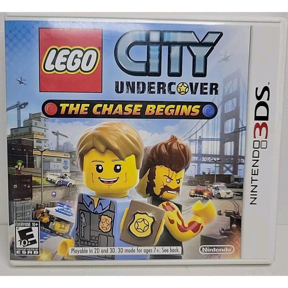 Lego City Undercover The Chase Begins Nintendo 3DS CIB Authentic Working